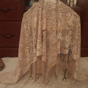 Lace shawl